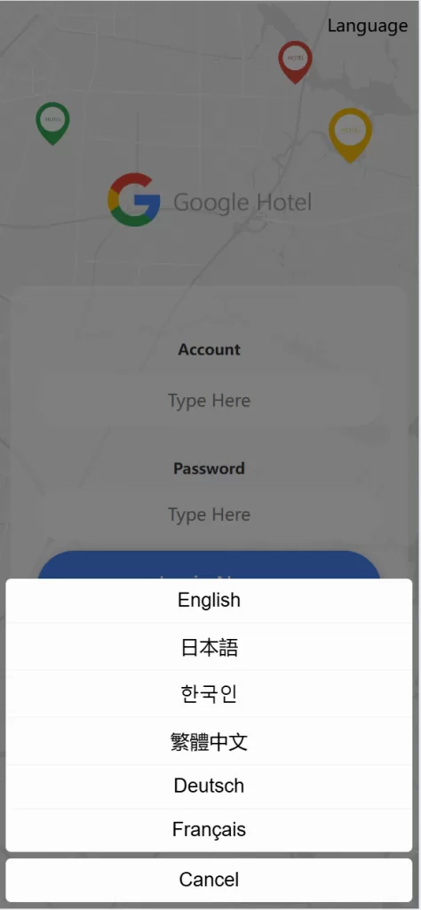图片[1]-Google酒店刷单系统六国语言/卡单连单/前端uniapp开发 - 灵犀海外源码-灵犀海外源码