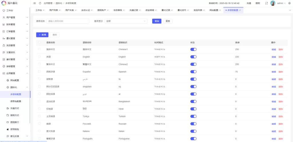 图片[29]-海外虚拟币量化交易系统/多语言量化/USDT自动充值系统 - 灵犀海外源码-灵犀海外源码